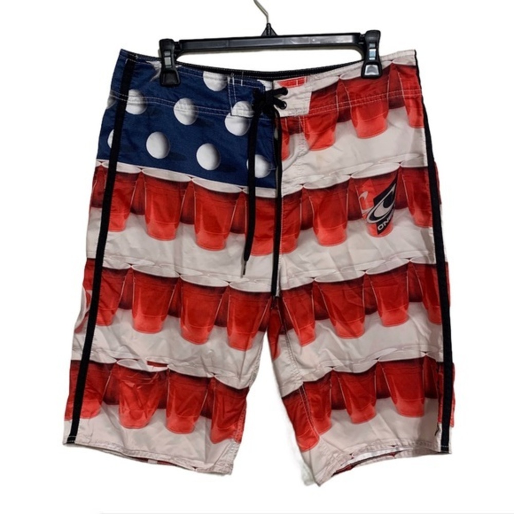 O’NEILL Beer Pong Champ Board Shorts 31 US Game - Picture 1 of 4